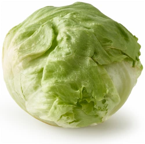 Fresh iceberg lettuce available through Benton & Vale