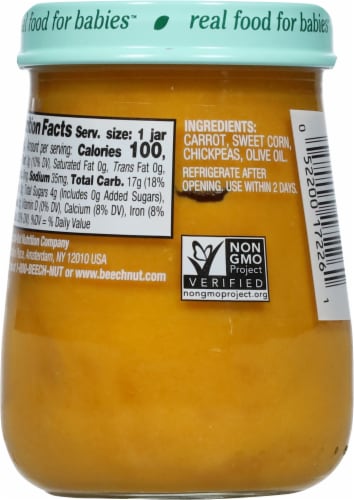 Beech-Nut Superblends Carrot Corn Chickpea - Carrot Corn Chickpea