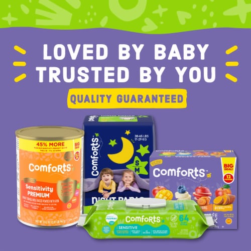 Comforts Day or Night Baby Diapers Size 7 - Size 7 / 20 count