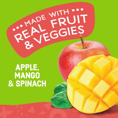 Comforts Stage 2 Apple Mango Spinach Baby Food Puree Pouch - Apple Mango Spinach