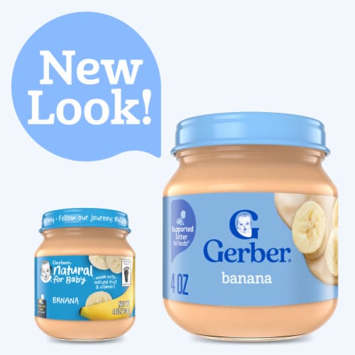 Gerber 1st Foods Natural for Baby Baby Food Banana - Banana
