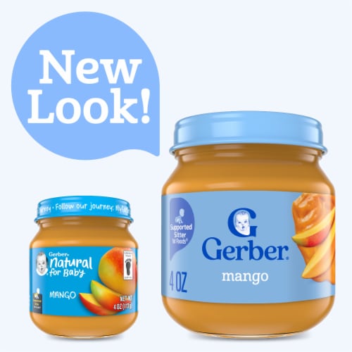 Gerber 1st Foods Natural for Baby Baby Food Mango - Mango