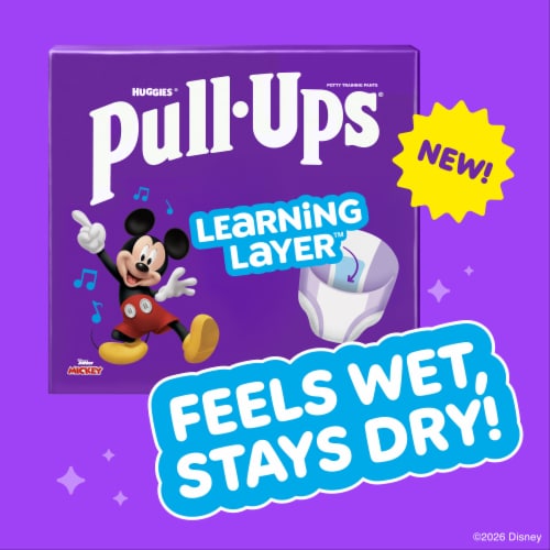 Pull-Ups Boys Potty Training Pants 4T-5T (38-50 lbs) - Boys 4T-5T / 56 ct