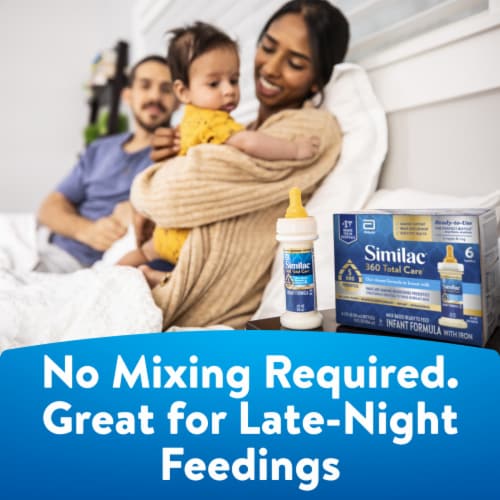 Similac 360 Total Care Baby Formula Ready-to-Feed Bottles - Similac 360 Total Care Baby Formula Ready-to-Feed Bottles