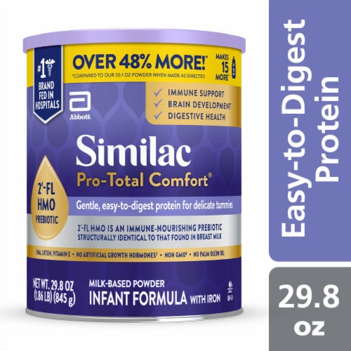 Similac Pro-Total Comfort Infant Formula with Iron Powder - Similac Pro-Total Comfort Infant Formula with Iron Powder