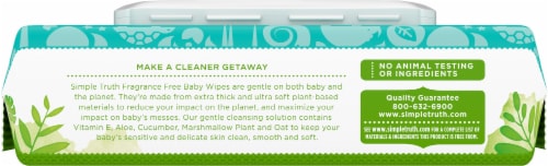 Simple Truth Fragrance Free Baby Wipes - Fragrance Free