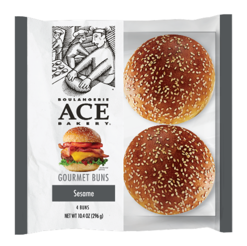 ACE Bakery® Classic Gourmet Burger Buns - Sesame