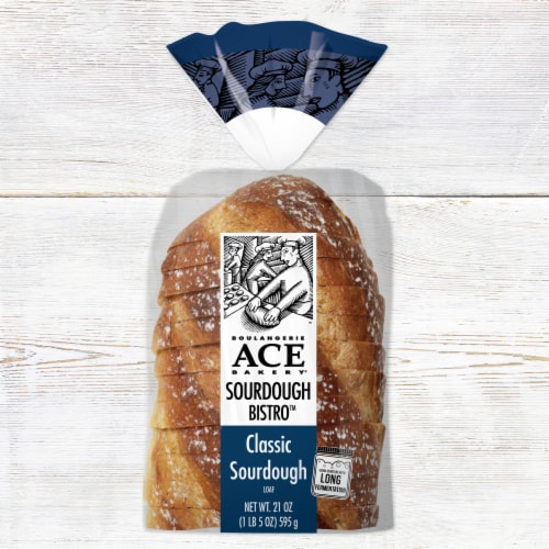 ACE Bakery® Sourdough Bistro Sliced Bread, 21 Oz, 12 Slices - Sourdough