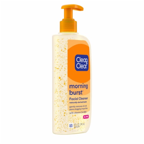 Clean & Clear Morning Burst Oil-Free Facial Cleanser with Vitamin C Daily Nourishing Face Wash - Clean & Clear Morning Burst Oil-Free Facial Cleanser with Vitamin C Daily Nourishing Face Wash