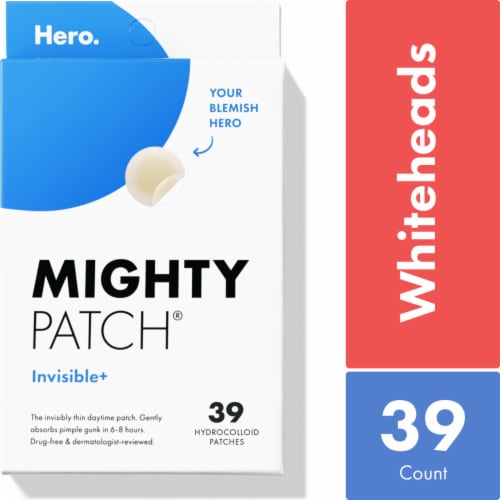Hero Cosmetics Mighty Patch Invisible+ Acne Pimple Patches - Hero Cosmetics Mighty Patch Invisible+ Acne Pimple Patches
