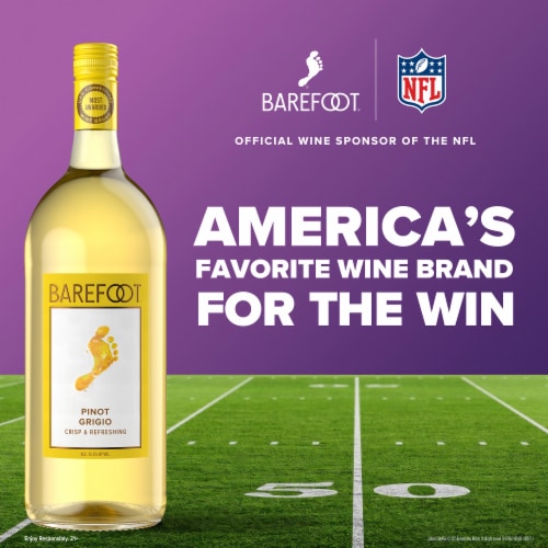 Barefoot Cellars Pinot Grigio California White Wine - 1.5 L