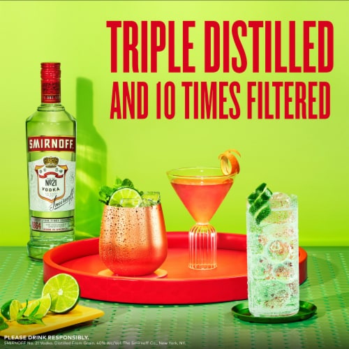 Smirnoff Vodka No.21 Red - Glass
