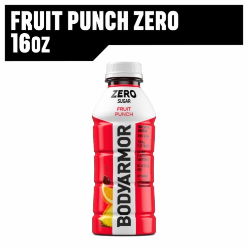 BODYARMOR Zero Sugar Fruit Punch Sports Drink Bottle - BODYARMOR Zero Sugar Fruit Punch Sports Drink Bottle