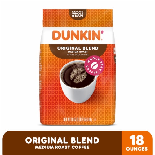 Dunkin Original Blend Medium Roast Whole Bean Coffee - Dunkin Original Blend Medium Roast Whole Bean Coffee