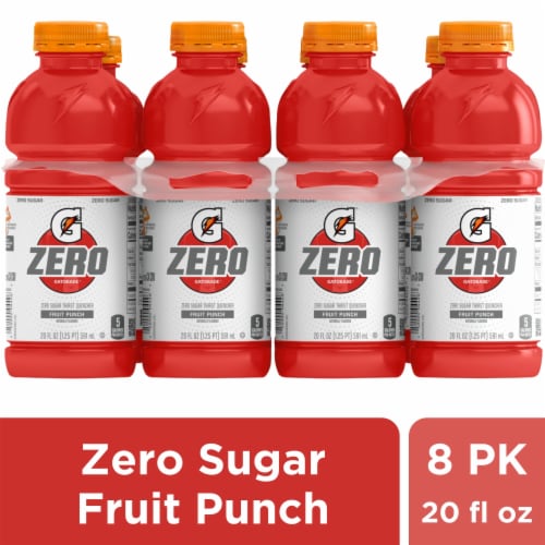 Gatorade Zero Sugar Red Fruit Punch Thirst Quencher Sports Drink - Gatorade Zero Sugar Red Fruit Punch Thirst Quencher Sports Drink