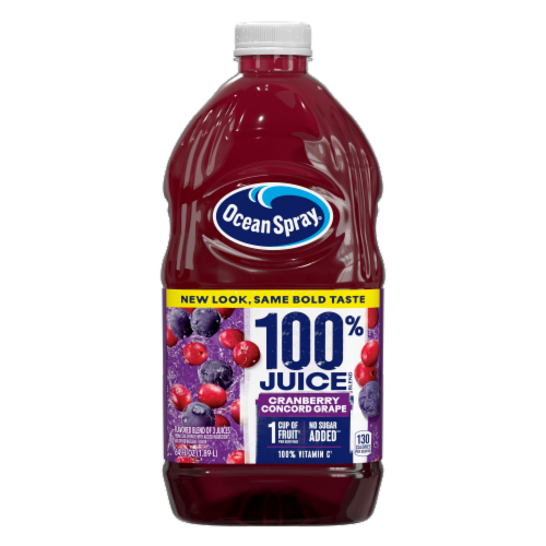 Ocean Spray Cranberry Concord Grape Juice - Ocean Spray Cranberry Concord Grape Juice