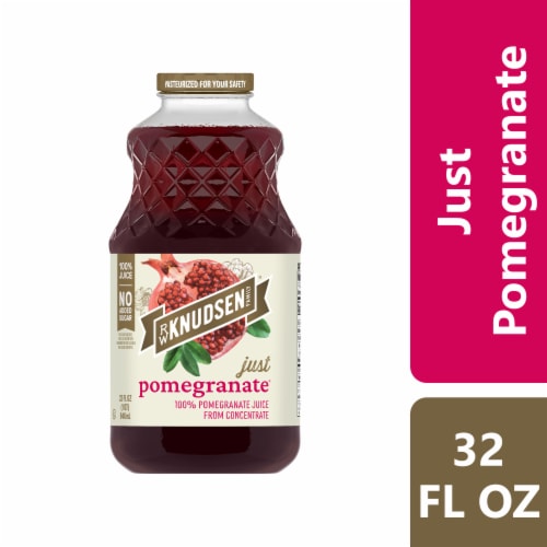 R.W. Knudsen Just Pomegranate 100% Juice Bottle - R.W. Knudsen Just Pomegranate 100% Juice Bottle