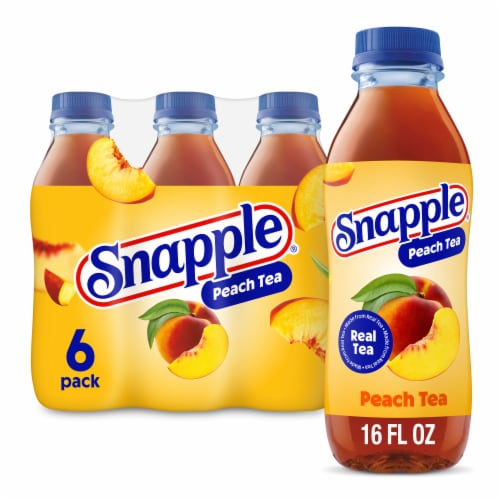 Snapple Peach Tea Bottles - Snapple Peach Tea Bottles