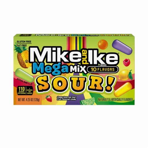 Mike and Ike Mega Mix Sour Theater Box - 4.25 oz selected