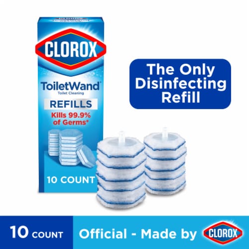 Clorox ToiletWand Disinfecting Scrubbing Pads Toilet Cleaning Refills - Clorox ToiletWand Disinfecting Scrubbing Pads Toilet Cleaning Refills