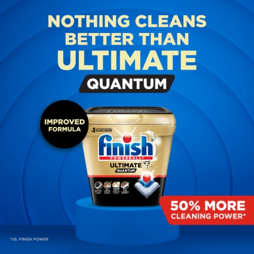 Finish Ultimate Quantum Dishwasher Detergent Pods - 28 ct
