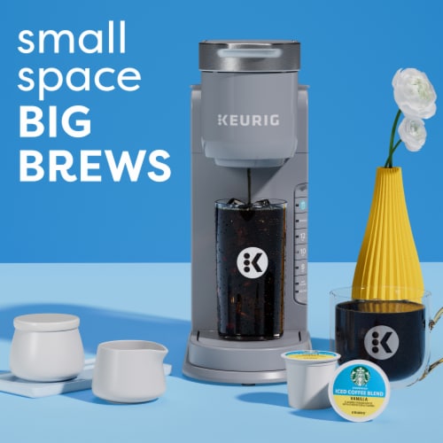Keurig K-Iced Single Serve K-Cup Pod Coffee Maker, Gray - Keurig K-Iced Single Serve K-Cup Pod Coffee Maker, Gray