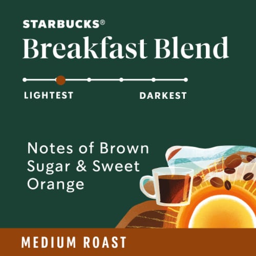 Starbucks® Pike Place Medium Roast K-Cup Coffee Pods - Breakfast Blend