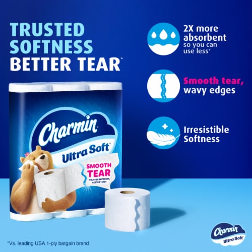 Charmin Ultra Soft Toilet Paper 6 Mega XL Rolls - 18 rolls