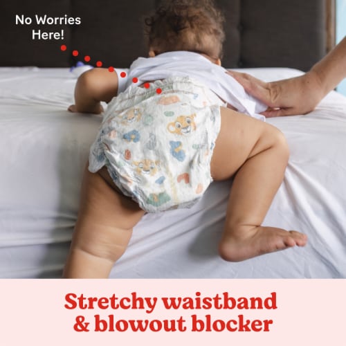 Huggies Little Movers Size 4 Baby Diapers (22-37 lbs) - Size 4 / 120 count