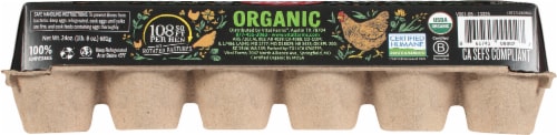 Vital Farms Pasture-Raised Large Brown Grade-A Organic Eggs - 12 ct / Organic Pasture