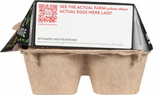 Vital Farms Pasture-Raised Large Brown Grade-A Organic Eggs - 12 ct / Organic Pasture