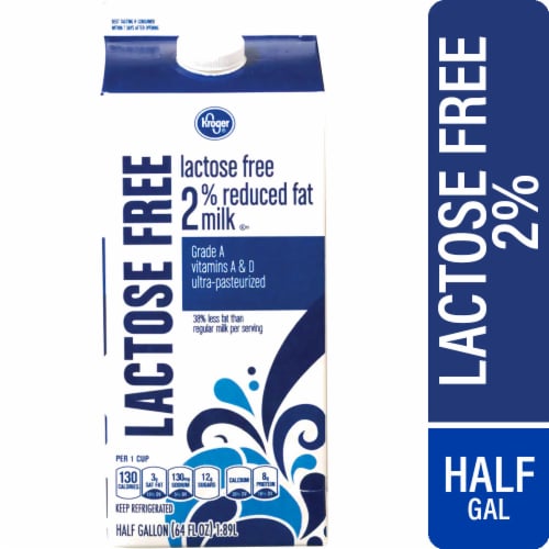 Kroger Lactose Free 2% Reduced Fat Milk - Kroger Lactose Free 2% Reduced Fat Milk