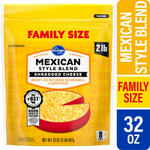 Kroger Mexican Style Blend Family Size Shredded Cheese - Kroger Mexican Style Blend Family Size Shredded Cheese