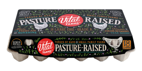 Vital Farms Pasture-Raised Large Brown Eggs - Vital Farms Pasture-Raised Large Brown Eggs