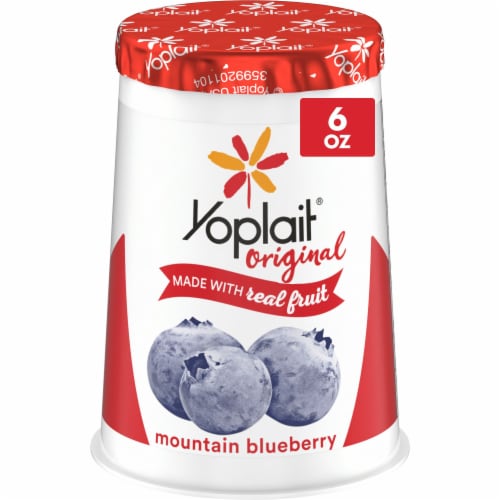 Yoplait Original Low Fat Yogurt Cup - Mountain Blueberry
