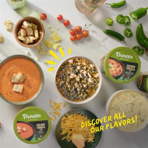 Panera Bread Ready-to-Heat Broccoli Cheddar Soup Cup - Chicken Noodle
