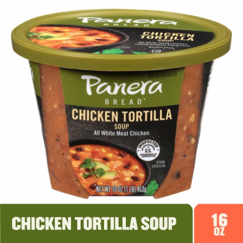 Panera Bread Ready-to-Heat Broccoli Cheddar Soup Cup - Chicken Tortilla