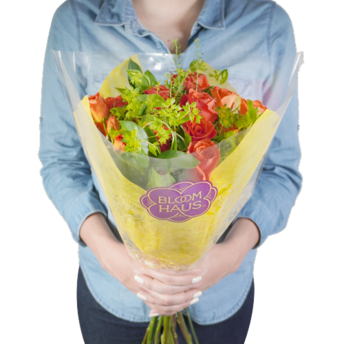 Sunshine Bouquet Bloom Haus Classic Rose Yellow - Orange