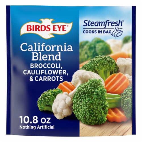 Birds Eye Steamfresh Carrots, Broccoli and Cauliflower, Frozen Vegetables - Birds Eye Steamfresh Carrots, Broccoli and Cauliflower, Frozen Vegetables