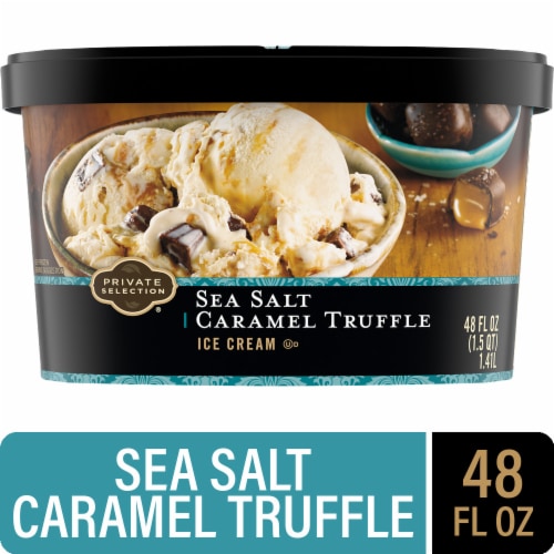 Private Selection® Sea Salt Caramel Truffle Ice Cream Tub - Private Selection® Sea Salt Caramel Truffle Ice Cream Tub