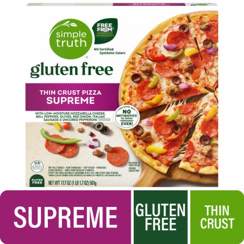 Simple Truth® Supreme Gluten Free Frozen Pizza - Simple Truth® Supreme Gluten Free Frozen Pizza
