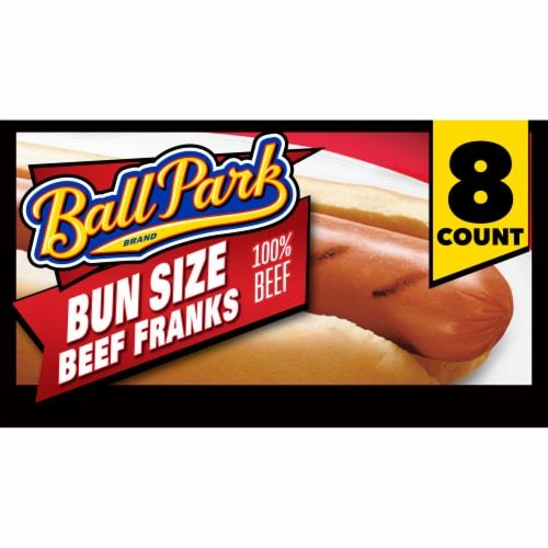 Ball Park Bun Length Beef Hot Dogs - Ball Park Bun Length Beef Hot Dogs, front