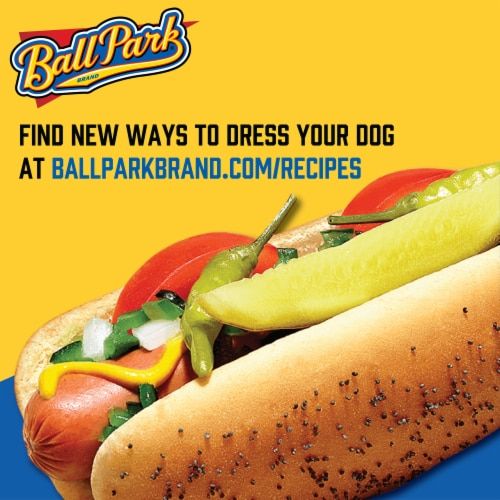 Ball Park Bun Length Beef Hot Dogs - Ball Park Bun Length Beef Hot Dogs, top