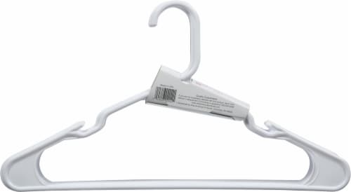 Everyday Living Plastic Tubular Hangers - White
