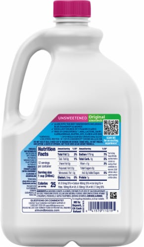 Blue Diamond® Almond Breeze® Vanilla Almond Milk - Unsweetened Original