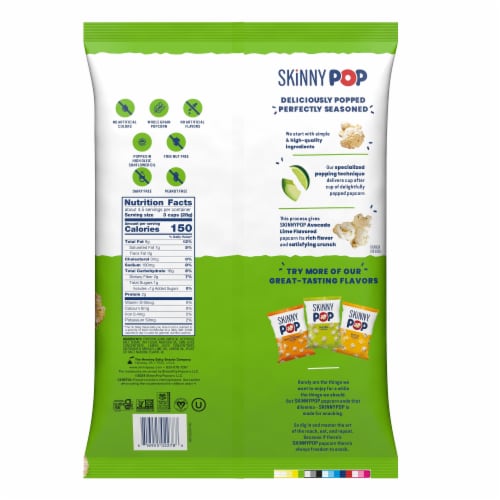 SkinnyPop® Avocado Lime Flavored Popcorn - Avocado Lime