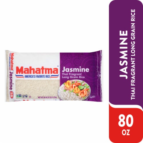 Mahatma Thai Fragrant Jasmine Rice, Uncooked Rice, 80 oz (2.27kg) - Mahatma Thai Fragrant Jasmine Rice, Uncooked Rice, 80 oz (2.27kg)