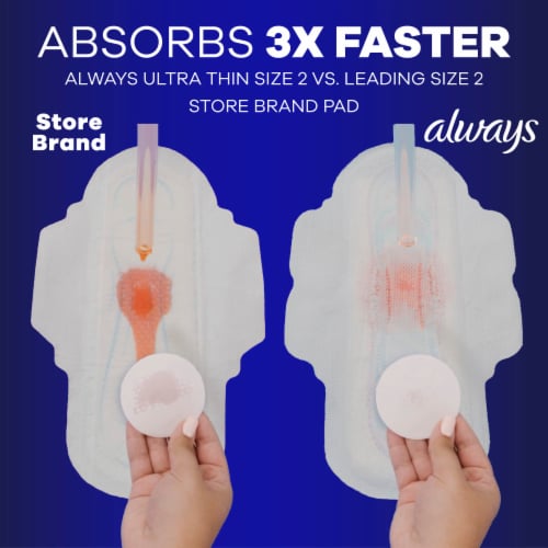 Always Ultra Thin Size 4 Overnight Pads With Wings Unscented - Always Ultra Thin Size 4 Overnight Pads With Wings Unscented