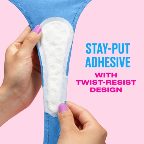 Carefree Panty Liners Thong Absorbency, Unwrapped, Unscented - Carefree Panty Liners Thong Absorbency, Unwrapped, Unscented