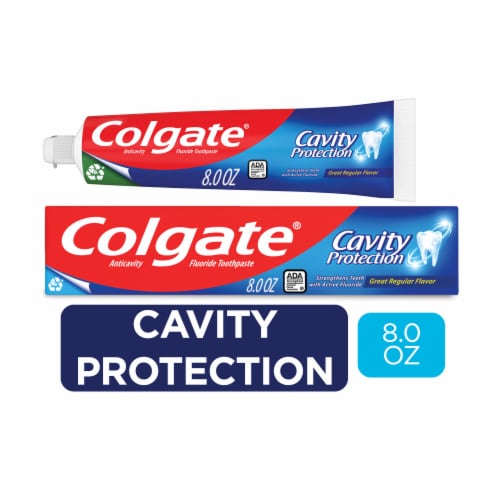 Colgate Cavity Protection Toothpaste with Fluoride in Regular Flavor - Colgate Cavity Protection Toothpaste with Fluoride in Regular Flavor